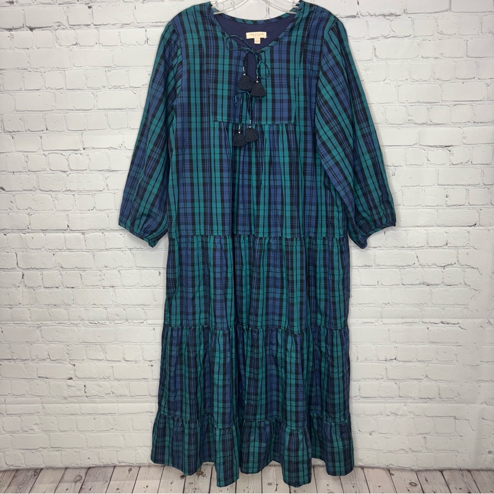 Pink Chicken Indira Dress - Blackwatch Tartan - Picture 2 of 4